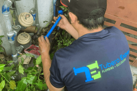 "Tubero Experts installing pipes in Pampangga"