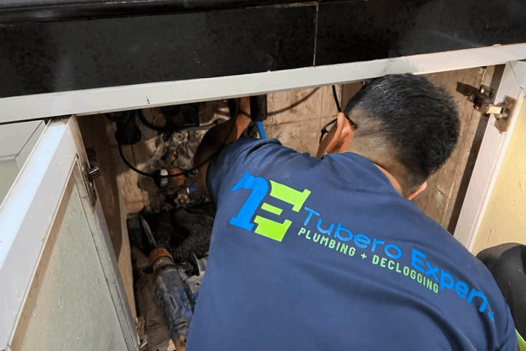 Tubero Experts did find a leak with Water Leak Detection Services.