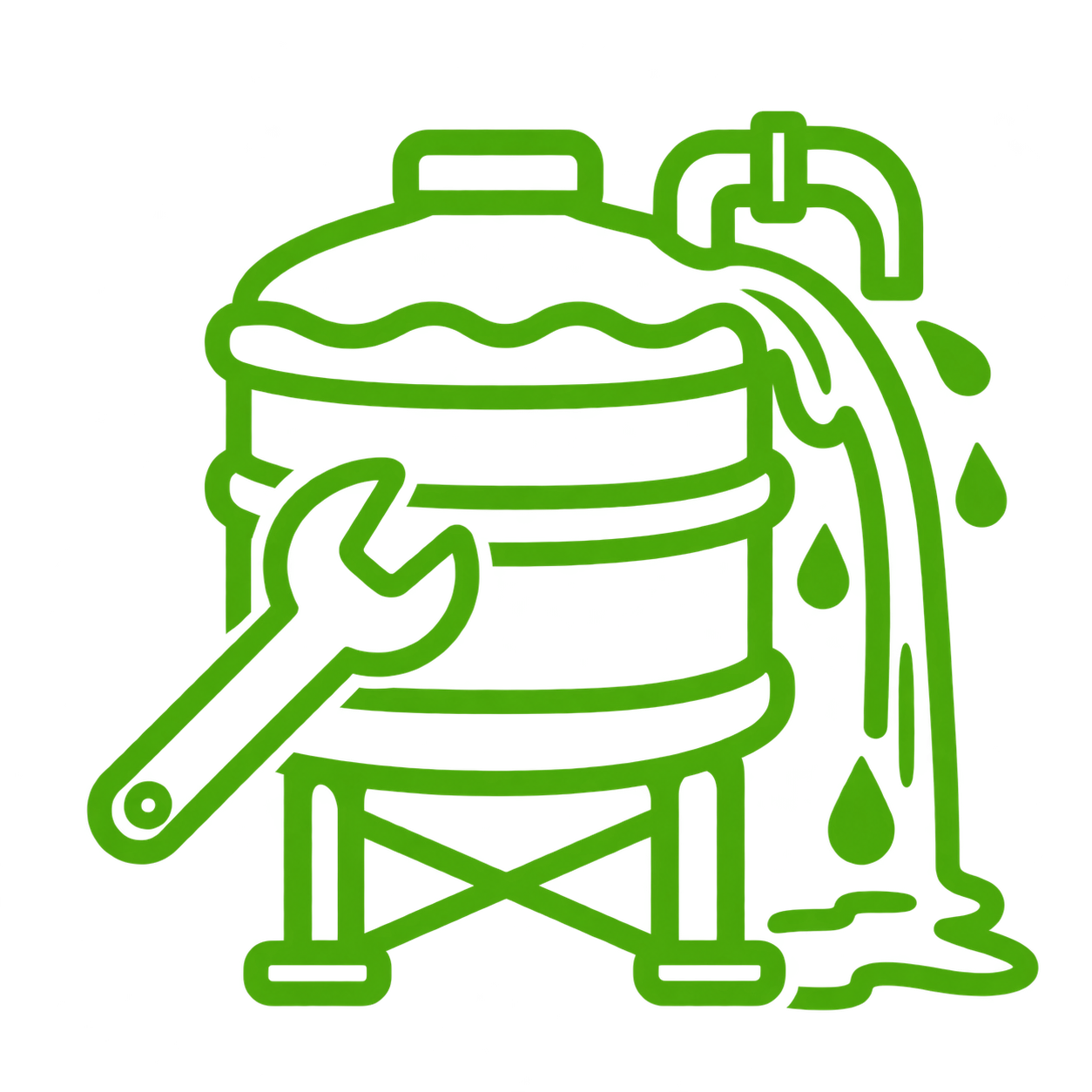 Water tank installation and troubleshooting — Tubero Experts repairing an overflowing water tank