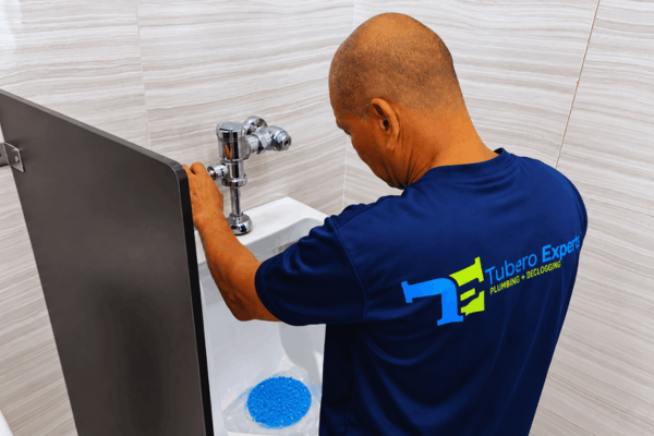 Flush valves tuned up so every flush is strong and steady.